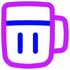 Beer Mug Icon from Flex Neon Set