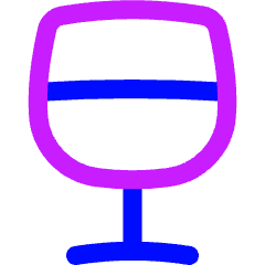 Wine Icon from Flex Neon Set