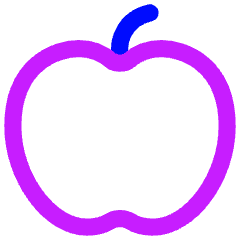 Apple Icon from Flex Neon Set
