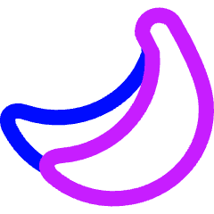 Banana Icon from Flex Neon Set