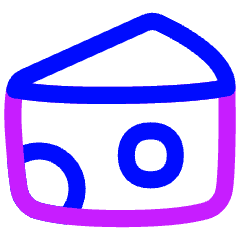 Cheese Icon from Flex Neon Set