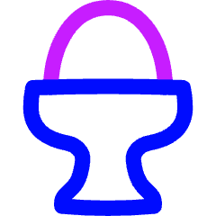 Egg Icon from Flex Neon Set