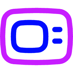 Microwave Icon from Flex Neon Set
