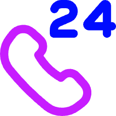 Call Center Support Service Icon from Flex Neon Set