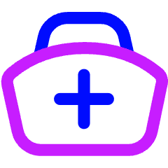 Nurse Hat Icon from Flex Neon Set