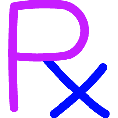 Prescription Pills Drugs Healthcare Icon from Flex Neon Set