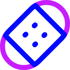 Bandage Icon from Flex Neon Set