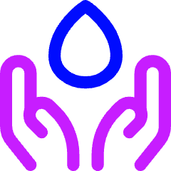 Blood Donate Drop Icon from Flex Neon Set