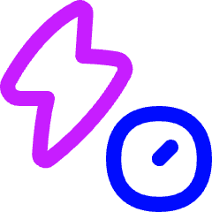 Flash Timer Icon from Flex Neon Set
