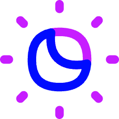 Light Dark Mode Icon from Flex Neon Set