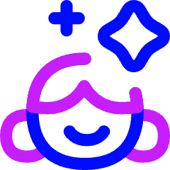 Photo Retouch Icon from Flex Neon Set