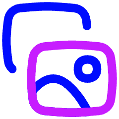 Gallery Icon from Flex Neon Set