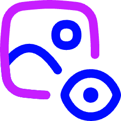 Landscape View Icon from Flex Neon Set