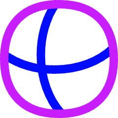 3d Rotate 1 Icon from Flex Neon Set