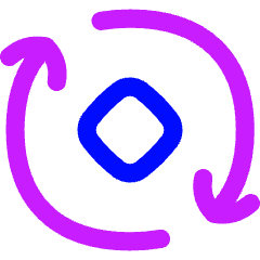 3d Rotate 2 Icon from Flex Neon Set