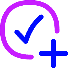 Add Task Reminder Icon from Flex Neon Set