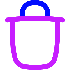 Recycle Bin 4 Icon from Flex Neon Set