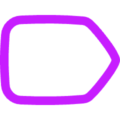 Tag Empty Icon from Flex Neon Set