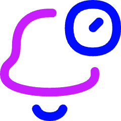 Bell Set Timer Icon from Flex Neon Set