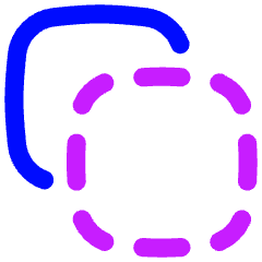 Align Back 2 Icon from Flex Neon Set