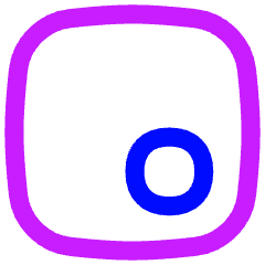 Align Bottom Right Circle Icon from Flex Neon Set
