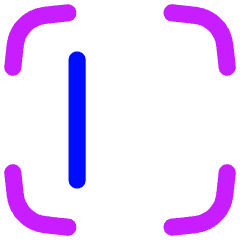 Align Left Frame Icon from Flex Neon Set
