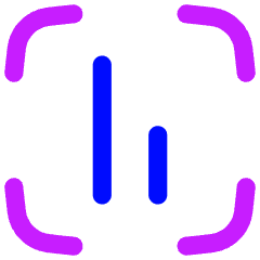 Align Object Frame Bottom Icon from Flex Neon Set