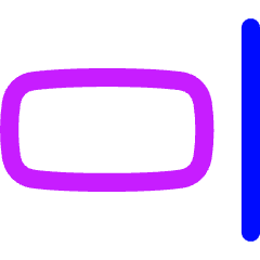 Align Right 2 Icon from Flex Neon Set