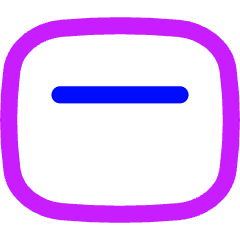 Align Top Horizontal Icon from Flex Neon Set