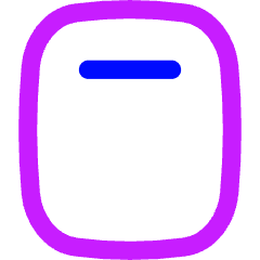 Align Top Vertical Icon from Flex Neon Set