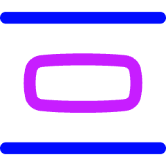 Distribute Vertical Icon from Flex Neon Set