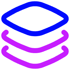 Layers 1 Icon from Flex Neon Set