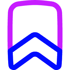 Bookmark 2 Icon from Flex Neon Set