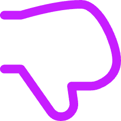 Dislike 2 Icon from Flex Neon Set