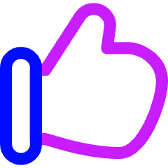 Like 1 Icon from Flex Neon Set