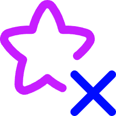 Remove Favorite Highlight Icon from Flex Neon Set