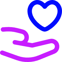 Share Heart Icon from Flex Neon Set