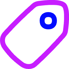 Tag Icon from Flex Neon Set