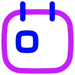 Calendar Event Icon from Flex Neon Set