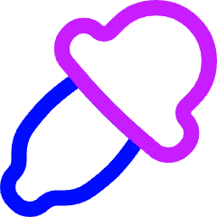 Color Picker Icon from Flex Neon Set