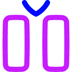 Insert Column Icon from Flex Neon Set