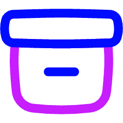 Archive Box Icon from Flex Neon Set