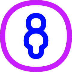 Attribution Icon from Flex Neon Set