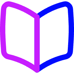 Open Book Icon from Flex Neon Set