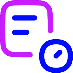 Search History Icon from Flex Neon Set