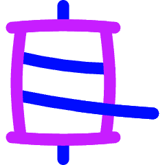 Thread Post Tweet Icon from Flex Neon Set