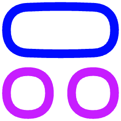 Dashboard Circle Horizontal Pill 1 Icon from Flex Neon Set
