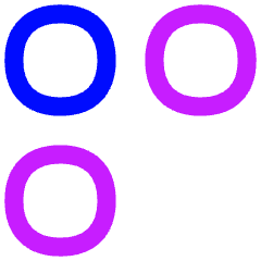 Dashboard Circle Three Icon from Flex Neon Set