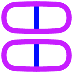 Dashboard Horizontal Pills Half Icon from Flex Neon Set