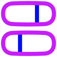 Dashboard Horizontal Pills Split 1 Icon from Flex Neon Set